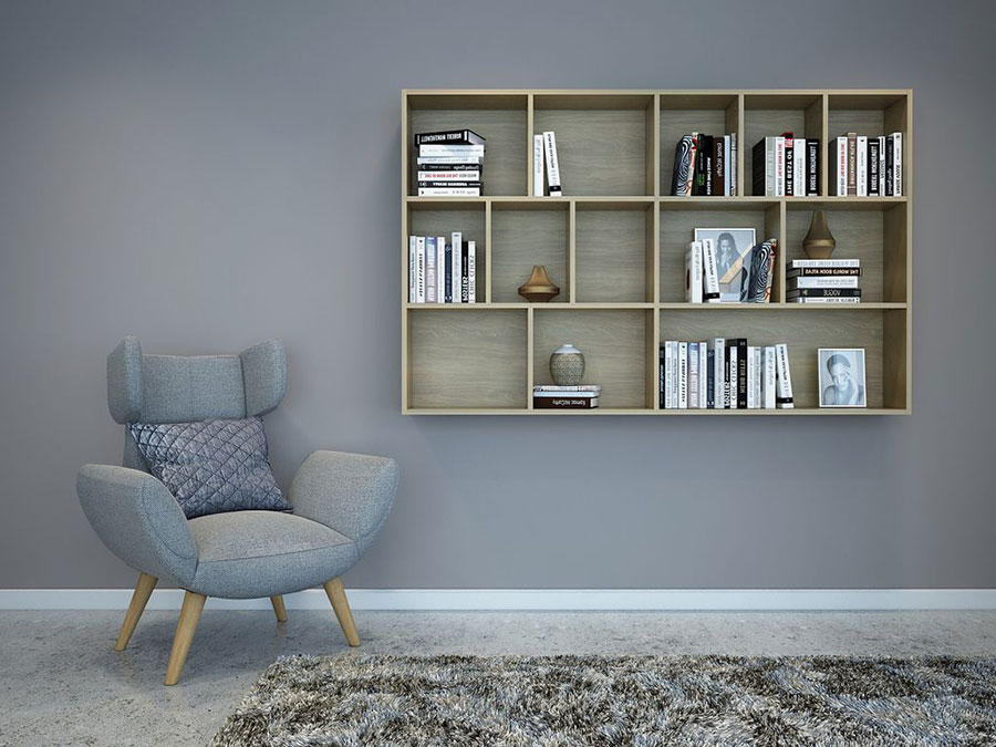 Chọn kích thước tủ giầy như thế nào là chuẩn và đẹp nhất 58 gia sach treo tuong go cong nghiep mau 7