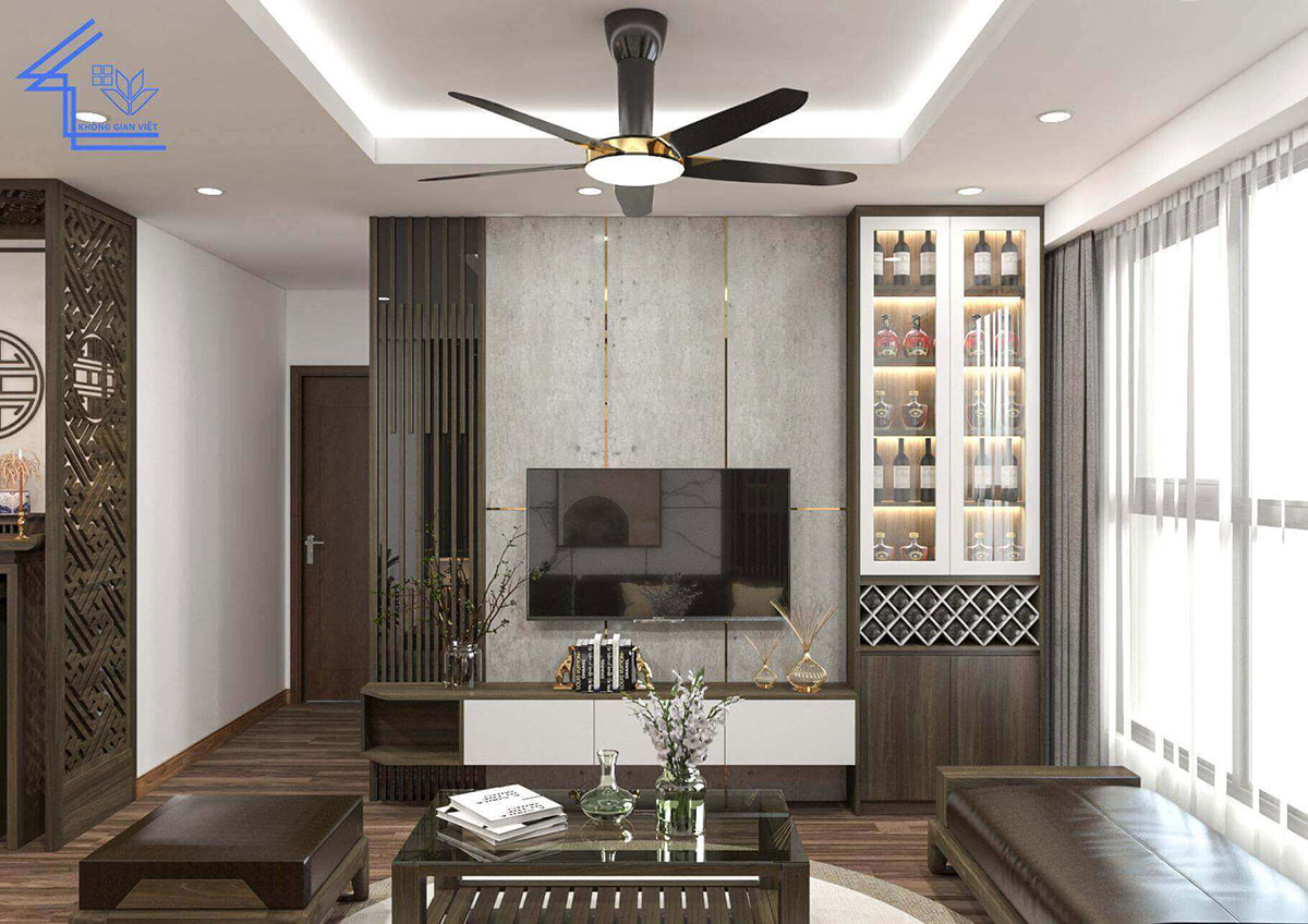 Công trình thiết kế nội thất chung cư chị Thảo Vinaconex – 289 Khuất Duy Tiến 26 noi that chung cu chi thao vinaconex 2