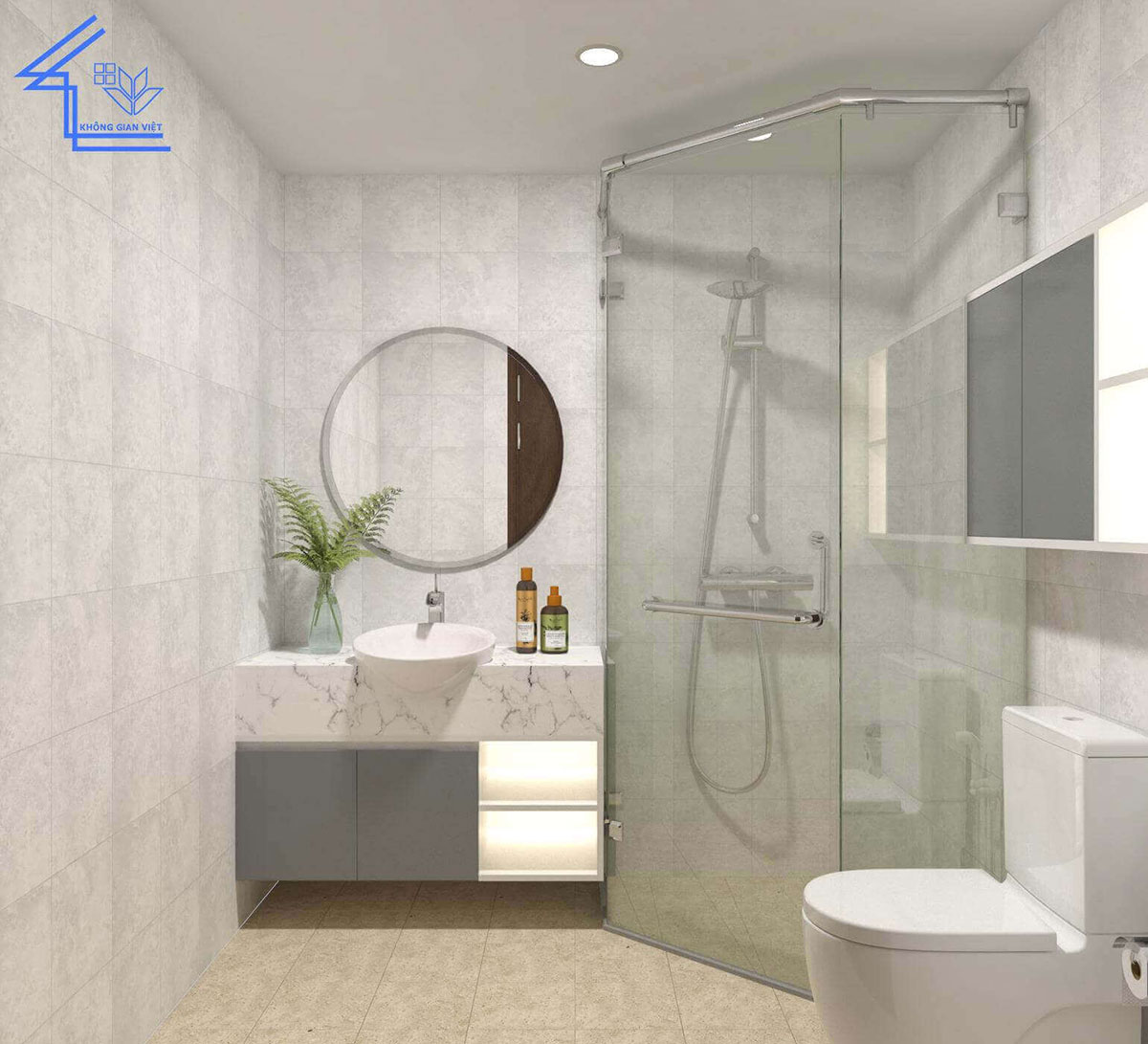 Công trình thiết kế nội thất chung cư chị Thảo Vinaconex – 289 Khuất Duy Tiến 48 noi that chung cu chi thao vinaconex 24