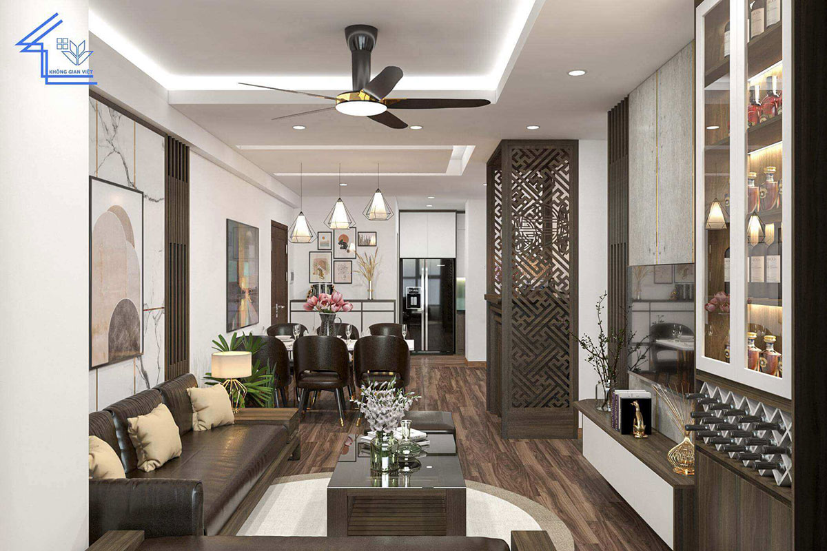 Công trình thiết kế nội thất chung cư chị Thảo Vinaconex – 289 Khuất Duy Tiến 28 noi that chung cu chi thao vinaconex 4