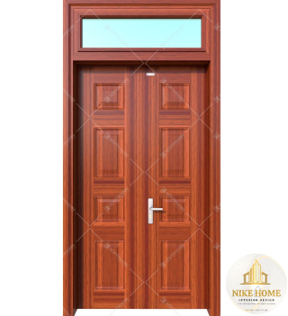 Cửa Thép Vân Gỗ 2 Cánh 4
