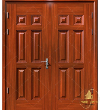 Cửa Thép Vân Gỗ 2 Cánh 2