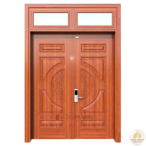 Cửa Thép Vân Gỗ 2 Cánh 3