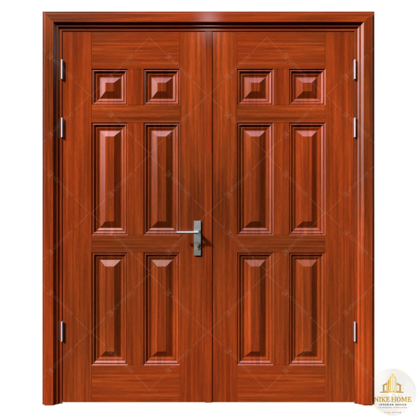 Cửa Thép Vân Gỗ 2 Cánh 2