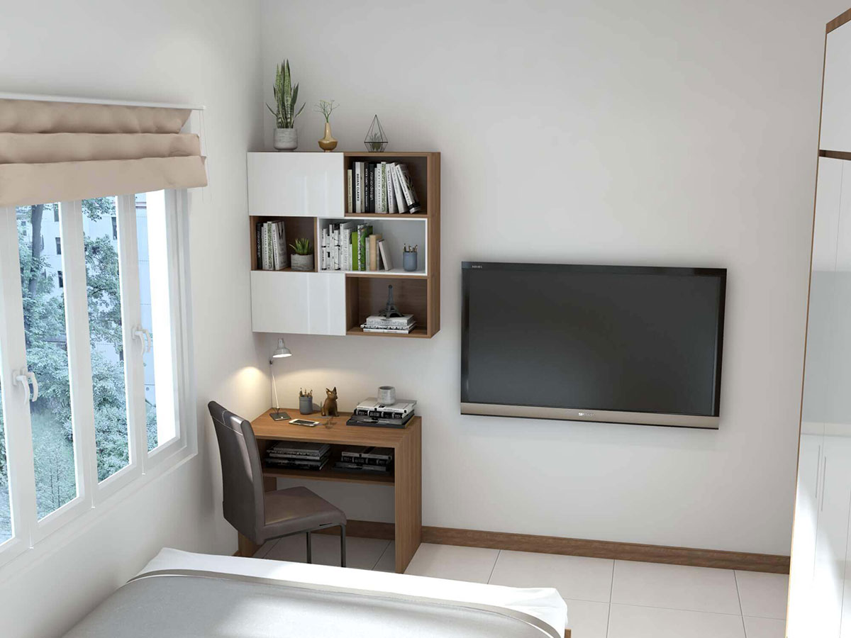 Nội thất nhà phố anh Sơn - Đông Anh 10 nhà phố đông anh 8