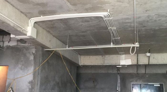 Thi công điện nước căn hộ chung cư