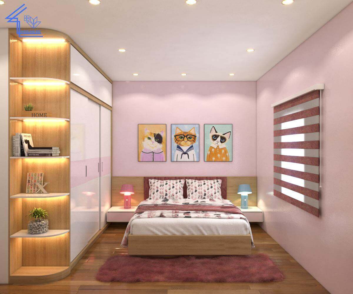 Thiết kế phòng ngủ bé gái hiện đại đẹp nhất được thiết kế tinh tế và làm mới không gian sống của bạn. Sự pha trộn giữa các màu sắc tươi sáng và thiết kế đơn giản mang lại cho bé gái của bạn một không gian an toàn và thoải mái. Hãy để chúng tôi giúp bạn biến phòng ngủ của bé thành một nơi thật đặc biệt.