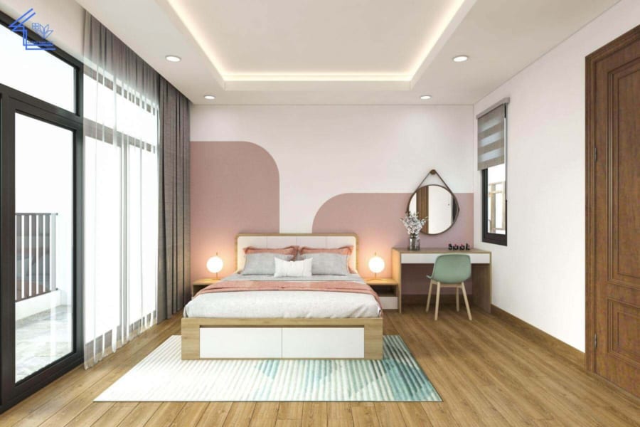Phòng ngủ Master là gì? 25+ mẫu Master bedroom tuyệt đẹp để bạn tham khảo 24 y tuong thiet ke phong ngu be gai hien dai dep nhat 6 e1617932049679