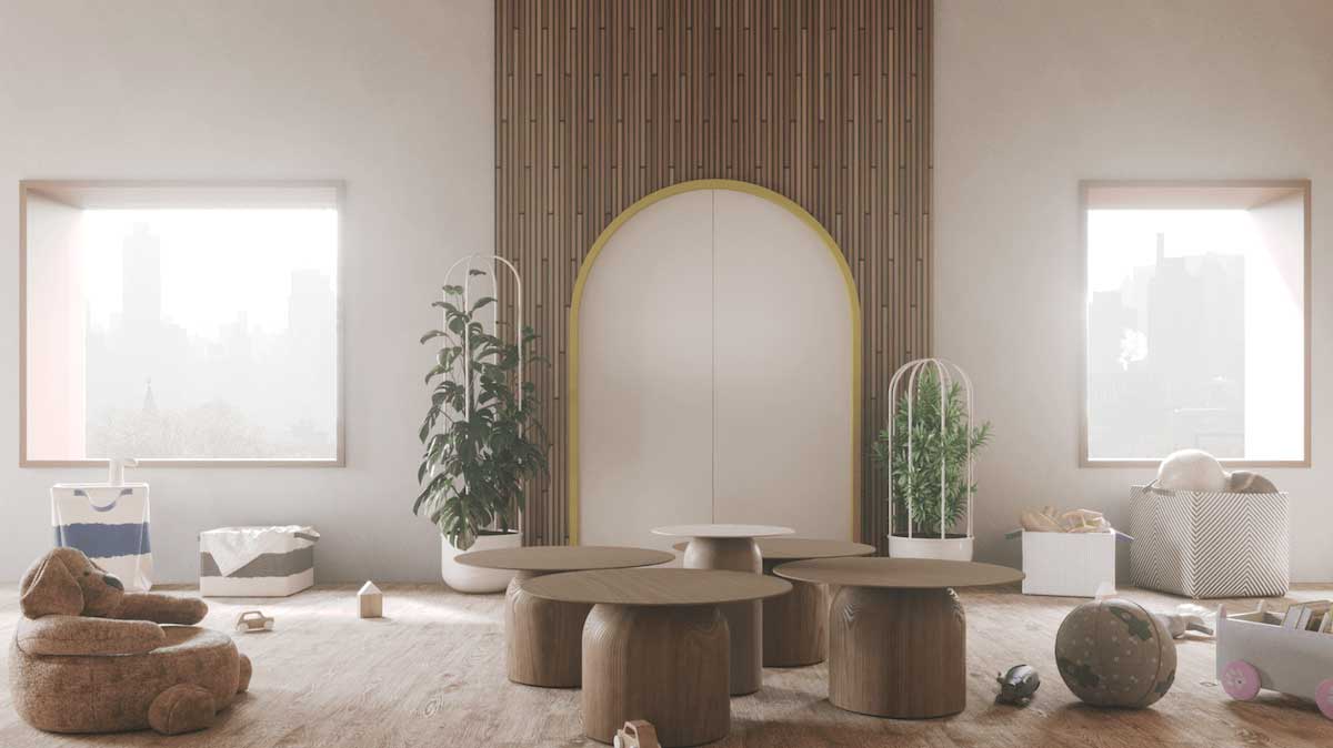 thiet ke noi that truong mam non 10