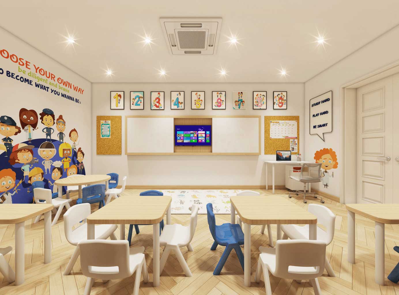 thiet ke noi that truong mam non 17