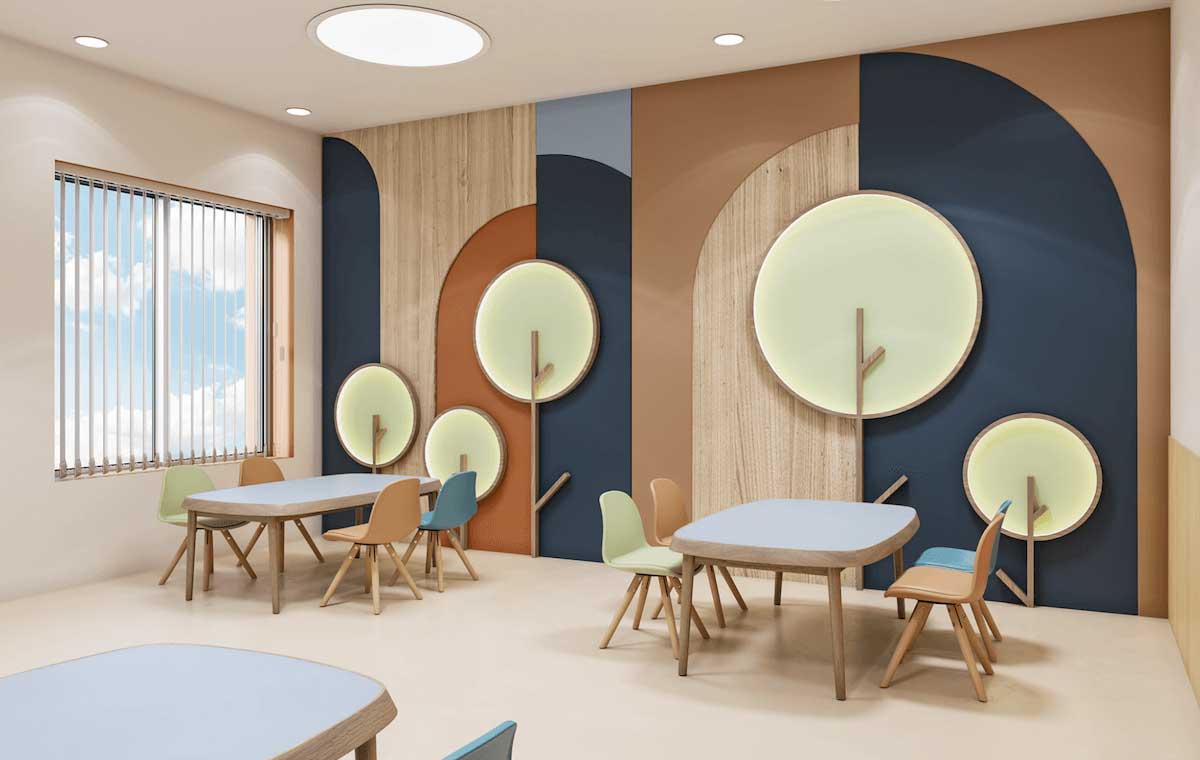 thiet ke noi that truong mam non 6