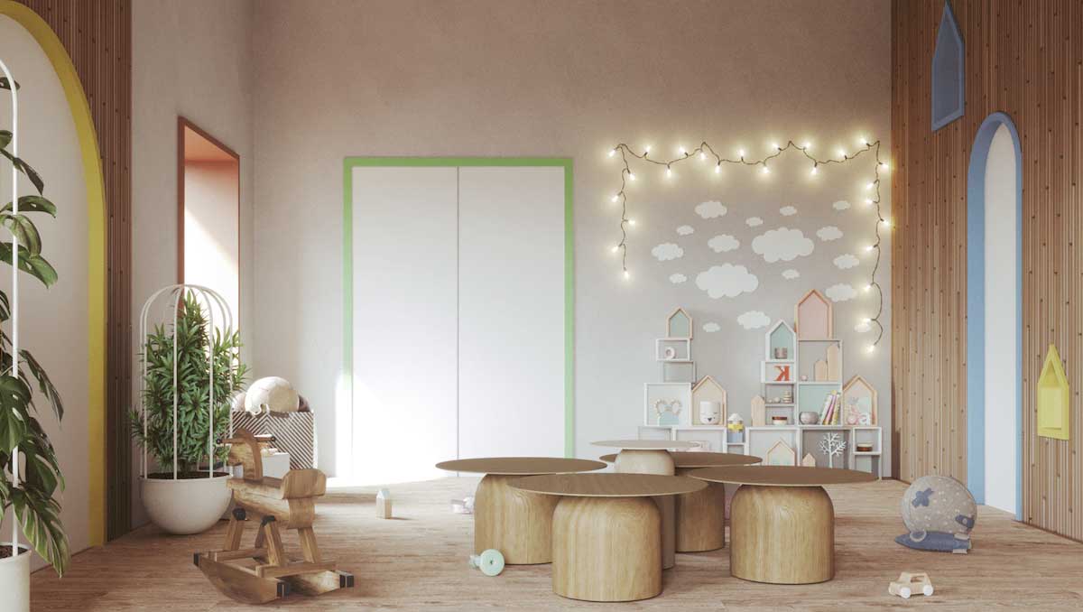 thiet ke noi that truong mam non 8