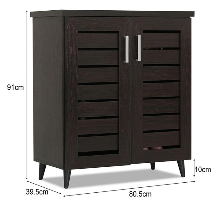 kích thước tủ dựng giày dép