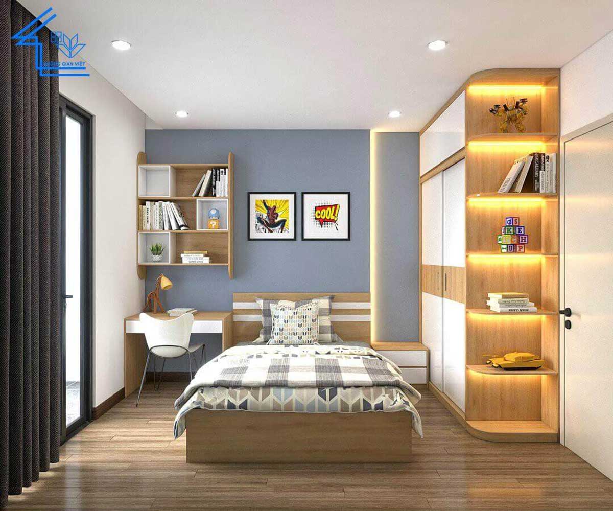 Thiết kế thi công nội thất chung cư chị Yến - Tố Hữu, Hà Đông 12 chung cu chi yen ha dong 1