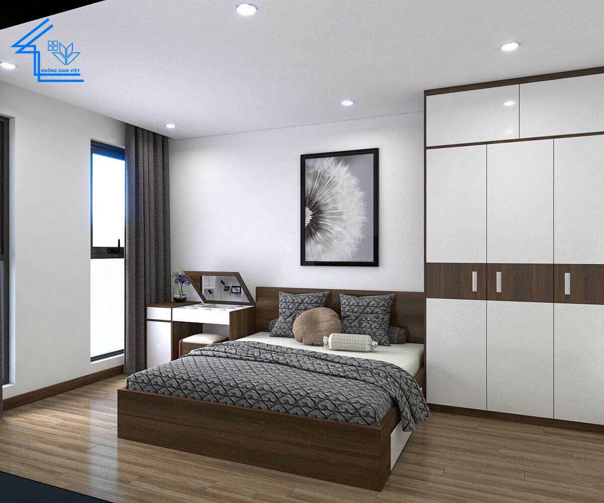 Thiết kế thi công nội thất chung cư chị Yến - Tố Hữu, Hà Đông 17 chung cu chi yen ha dong 6