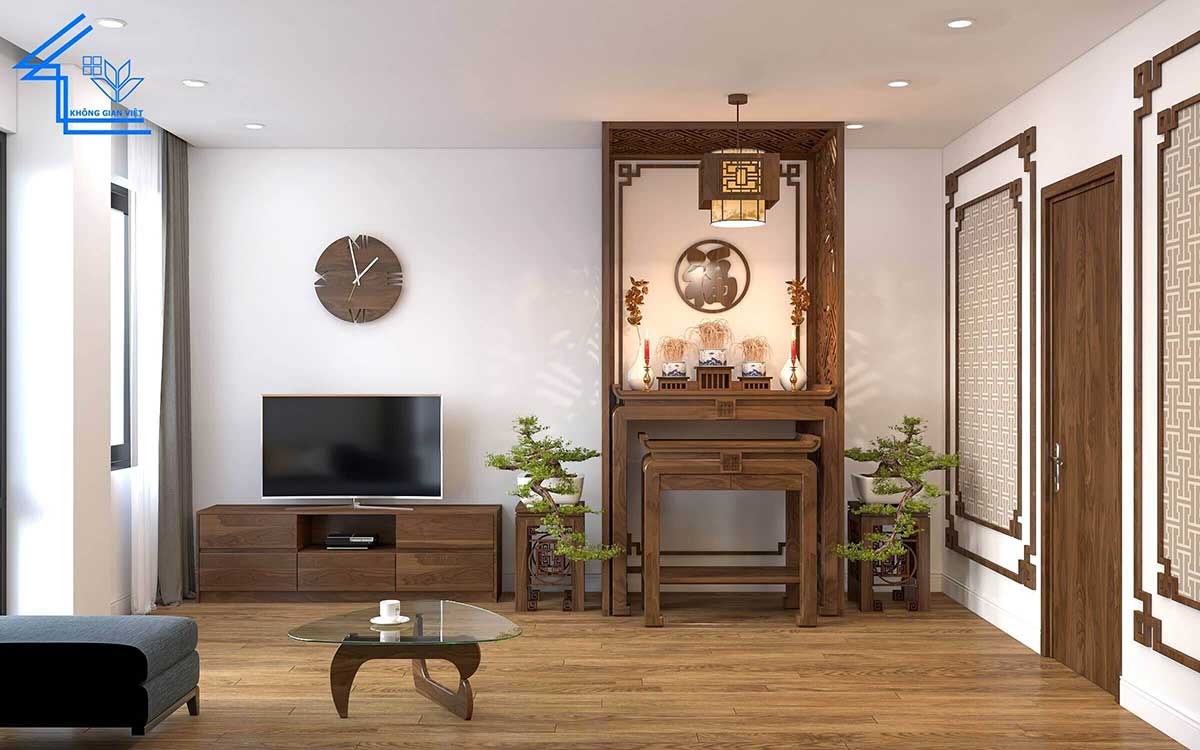 Thiết kế, thi công nội thất liền kề anh Tài - Hà Đông 44 nha o ket hop van phong cong ty 14