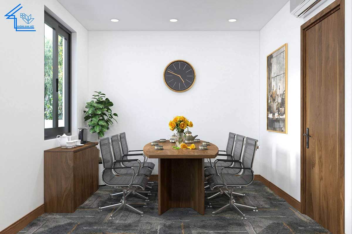 Thiết kế, thi công nội thất liền kề anh Tài - Hà Đông 60 nha o ket hop van phong cong ty 31