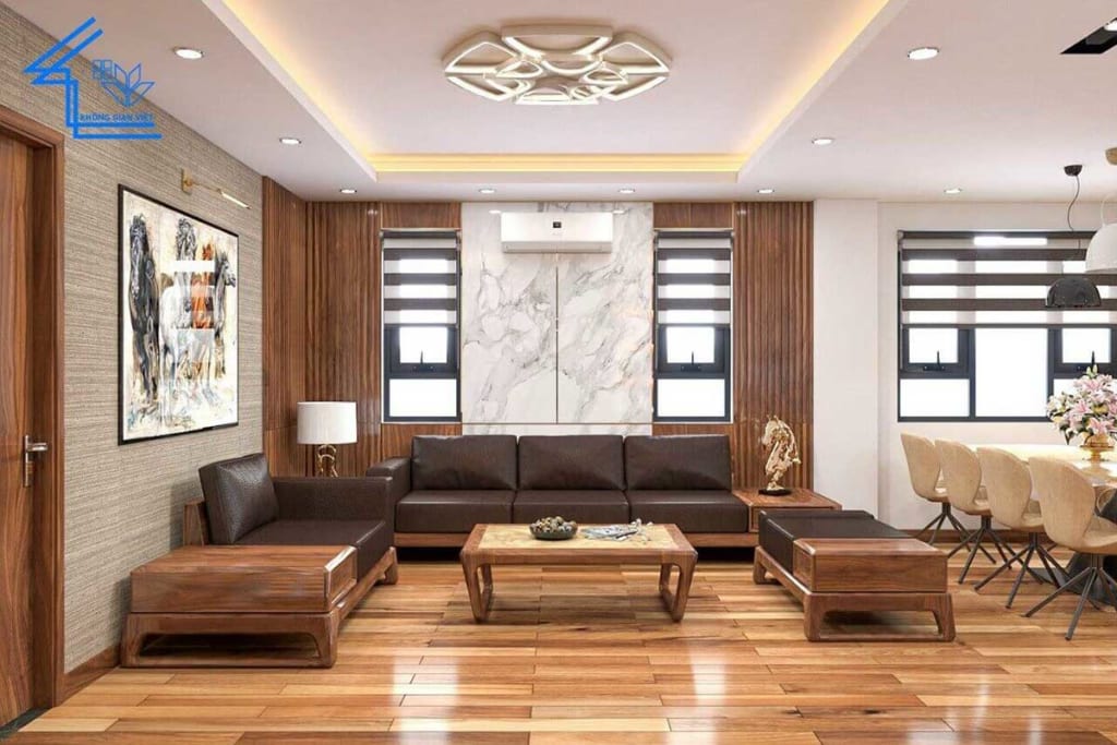 Công trình nhà phố anh Thịnh 396 Bạch Mai